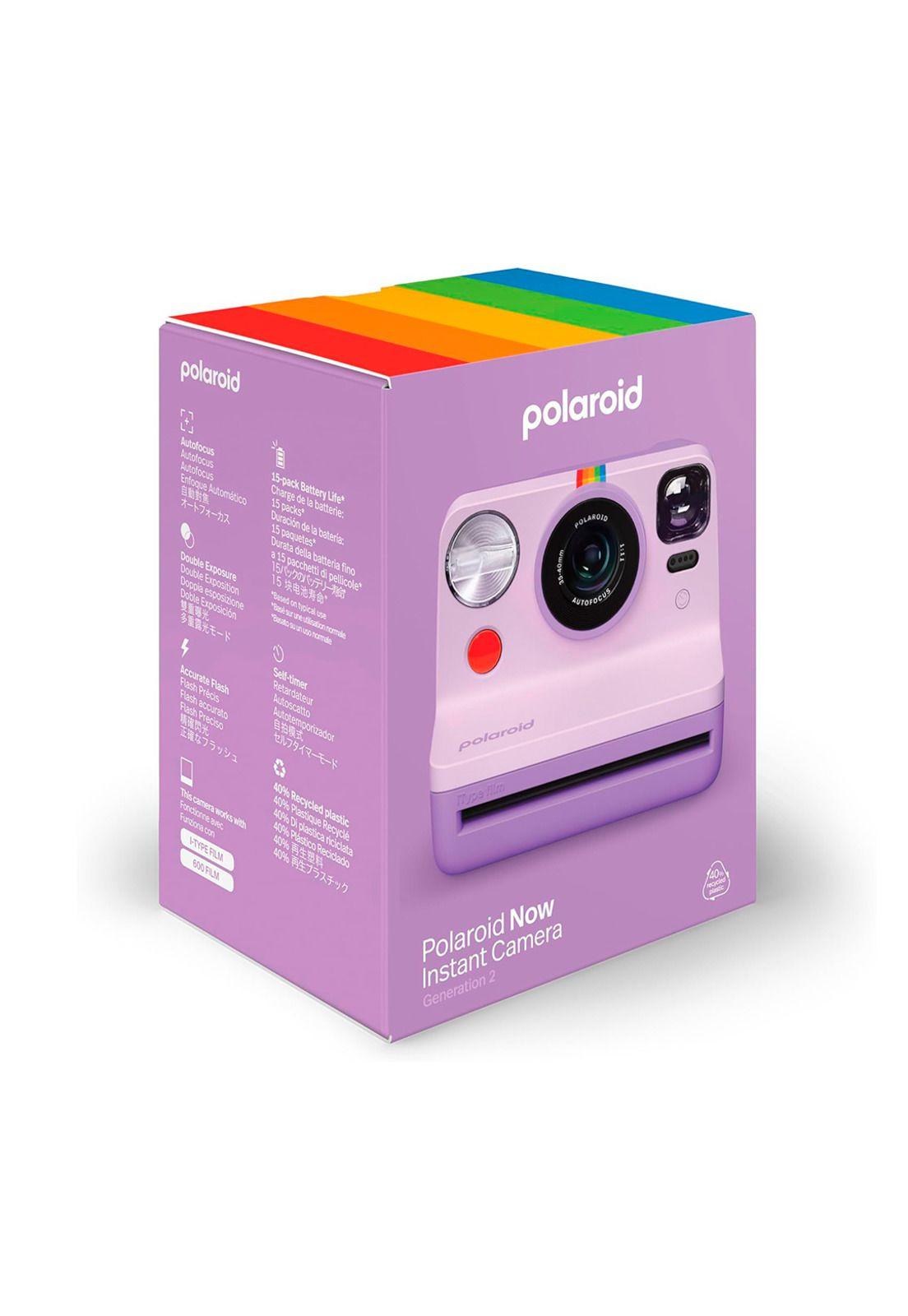 Polaroid Now Instant Film Camera 2da Generación (Púrpura)-7
