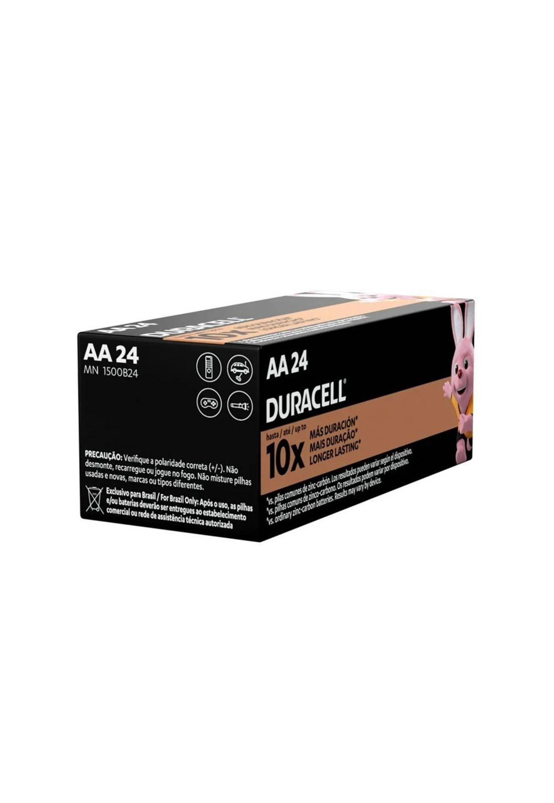 Pack 24 Pilas Duracell AA Alcalina Caja-1