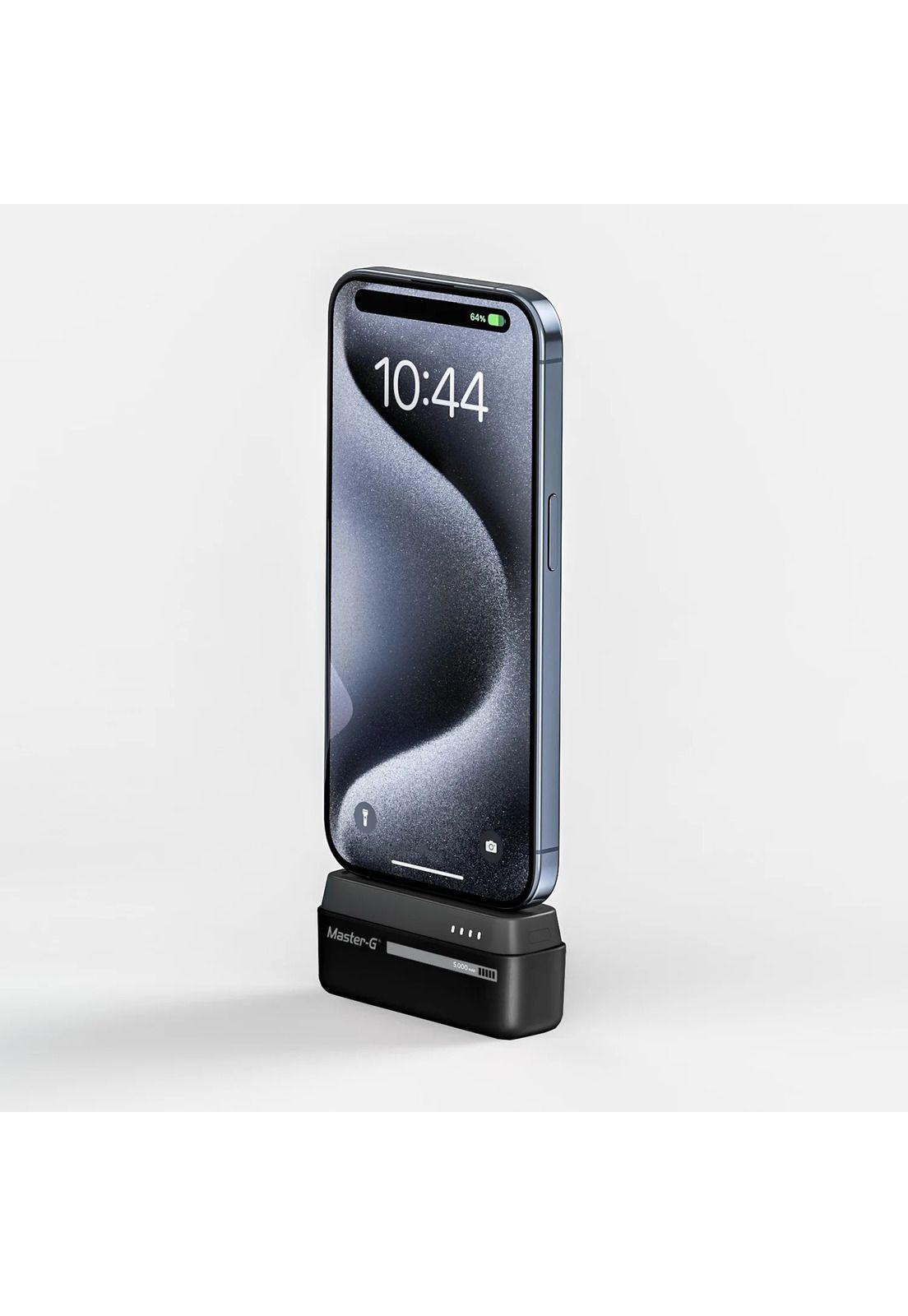 Master-G Cargador Portátil Power Bank Pocket 5000mAh Lightning para iPhone - Negro-3