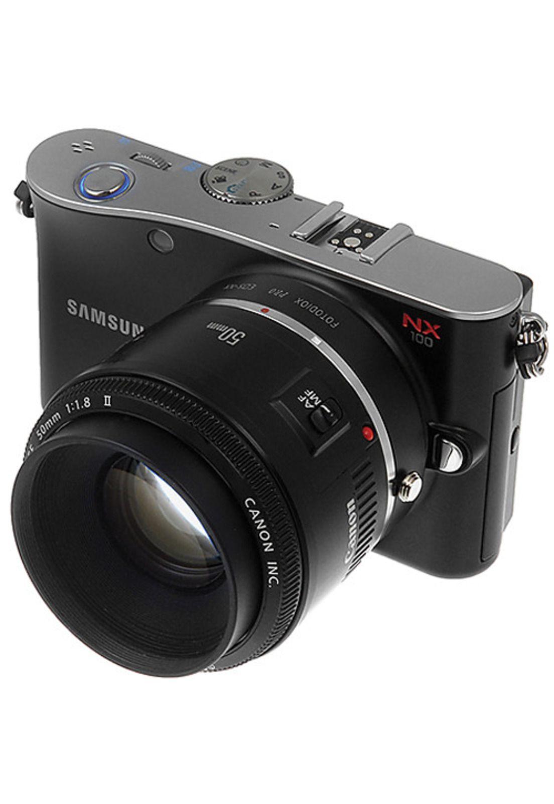 Foadiox Pro Canon Ef Lens A Samsung Nx-mount Camara With Tripod Mount-4