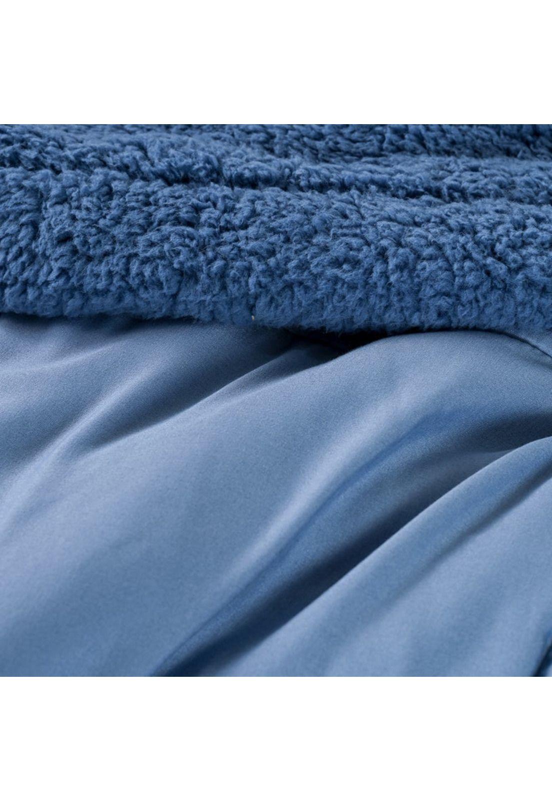 AF - Plumón Rollo Sherpa Azul 2.0-3