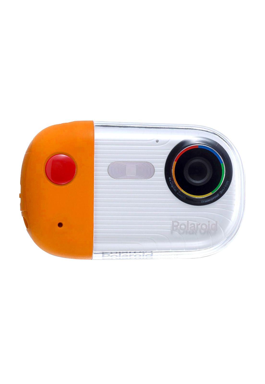 Cámara Subacuática Polaroid Wave Naranja-0