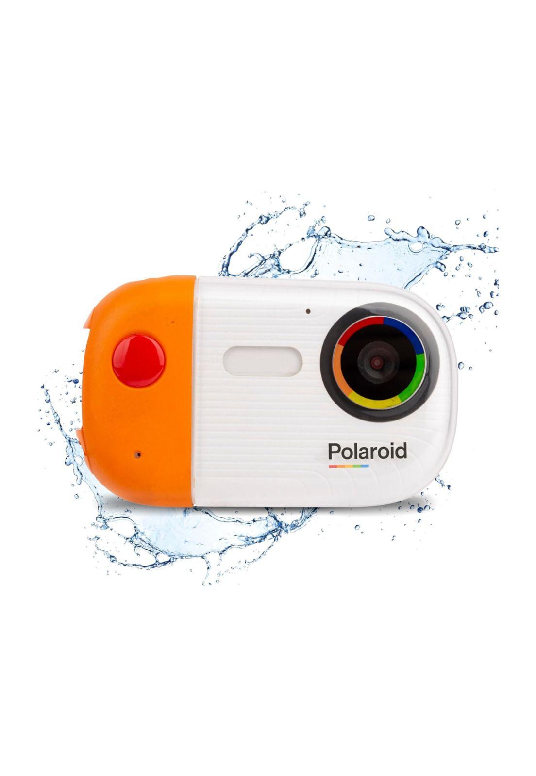 Cámara Subacuática Polaroid Wave Naranja-1