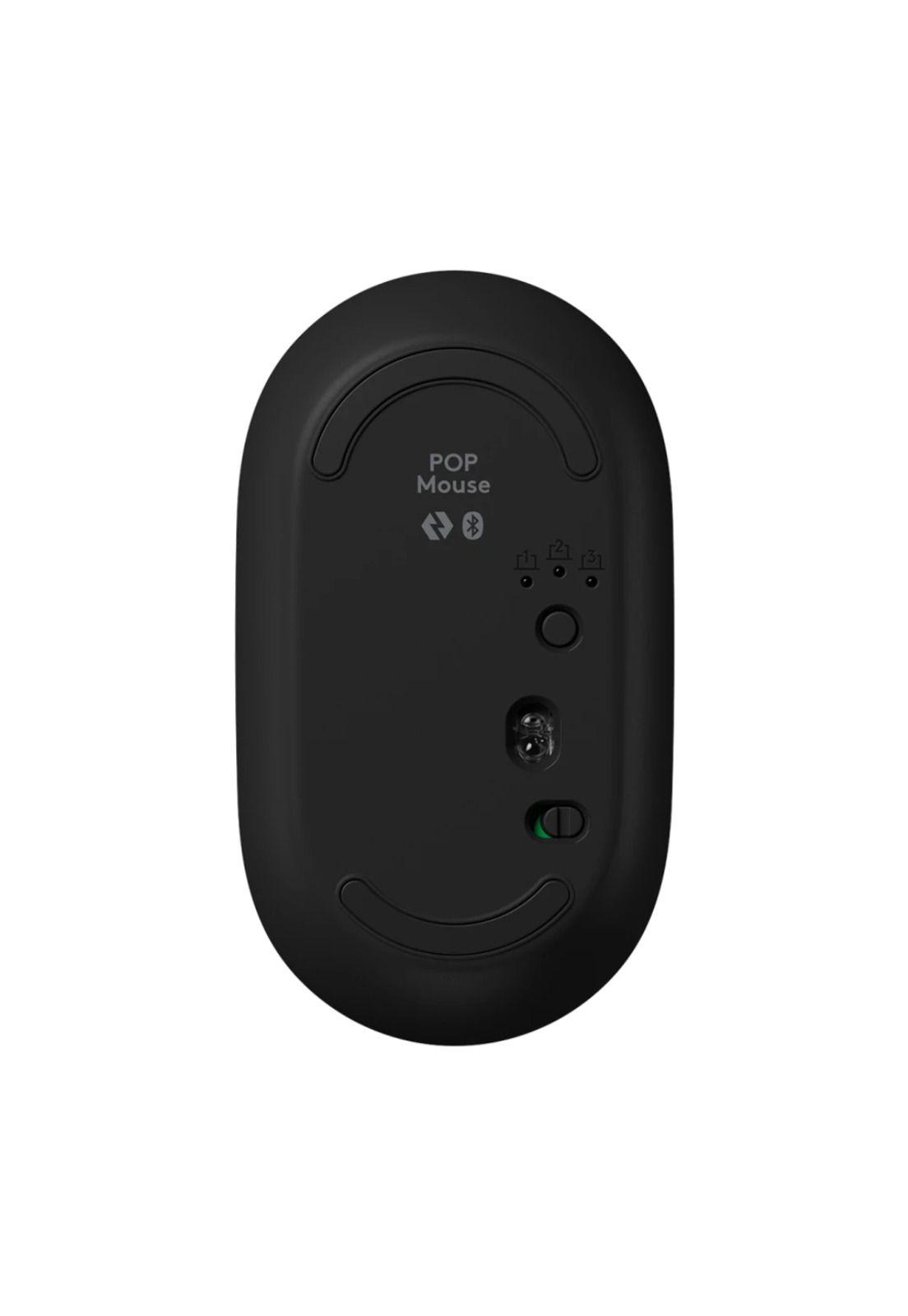 Logitech Pop Mouse Inalámbrico con Función Emojis - Blast-5