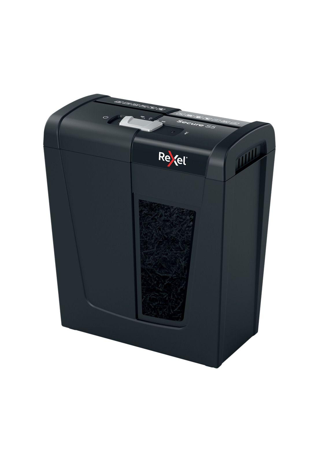Trituradora Rexel Secure S5 Tira 6mm P2 5 Hojas 10L-3