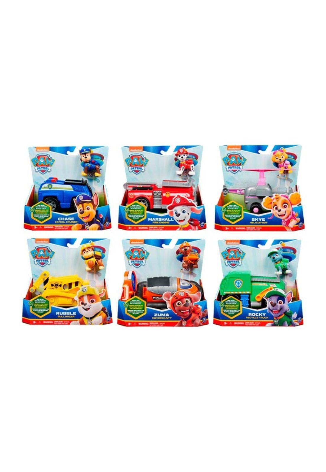 Paw Patrol Vehículos Sostenibles Patrulla Canina Aleatorio-6