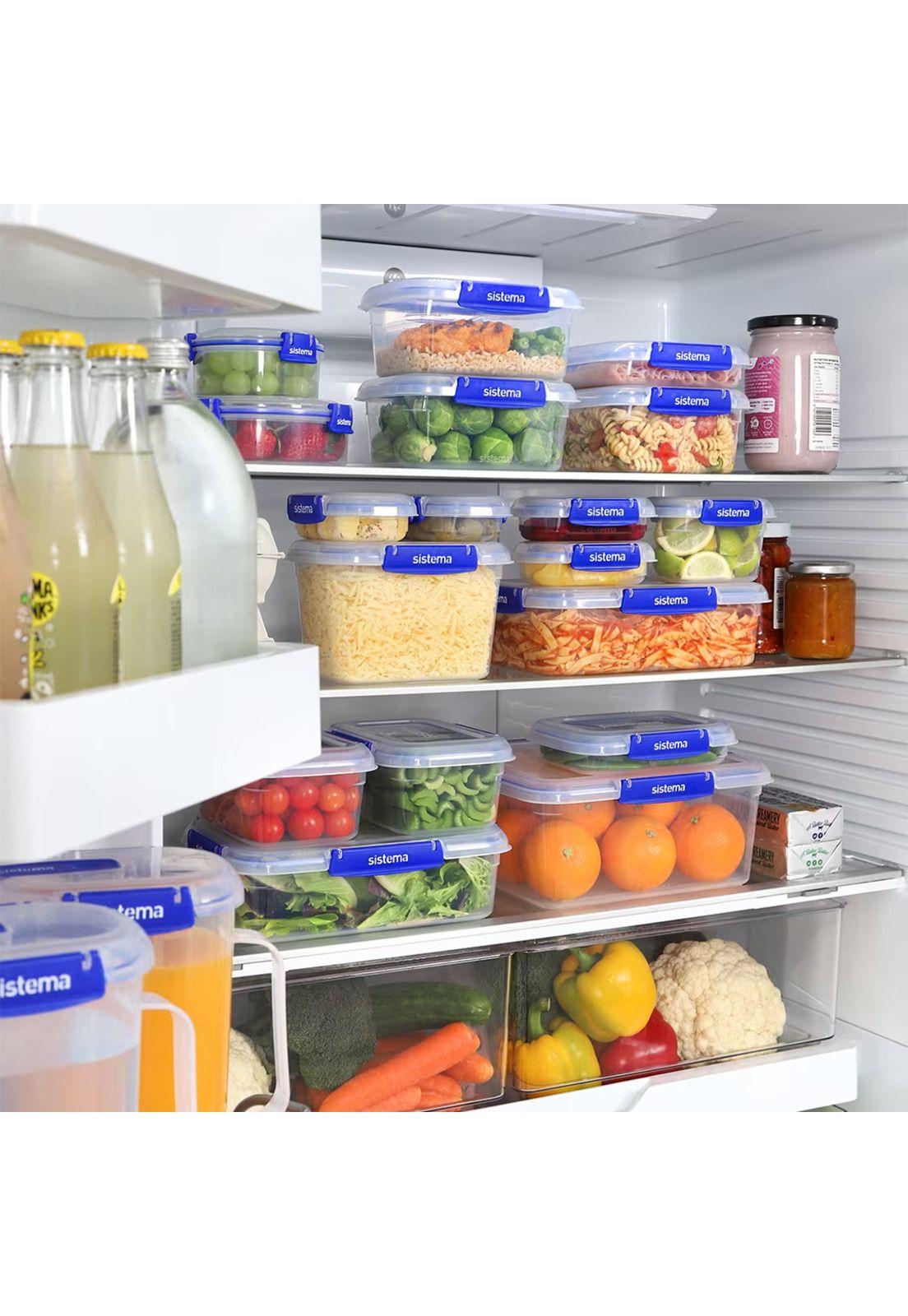 Sistema Pack Contenedores Herméticos Klip it Plus 6 Unidades-3