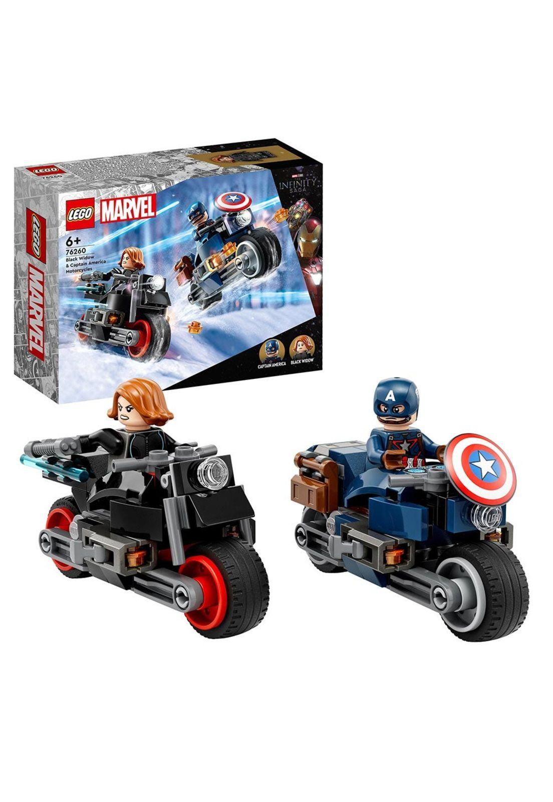 LEGO Motos de Viuda Negra y el Capitán América - 76260-0