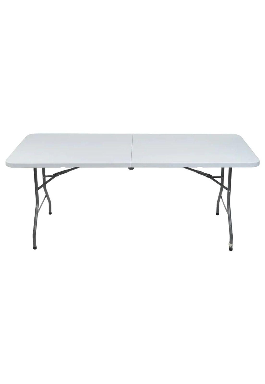 Mesa Plegable de 1.8 mts Blanca-2