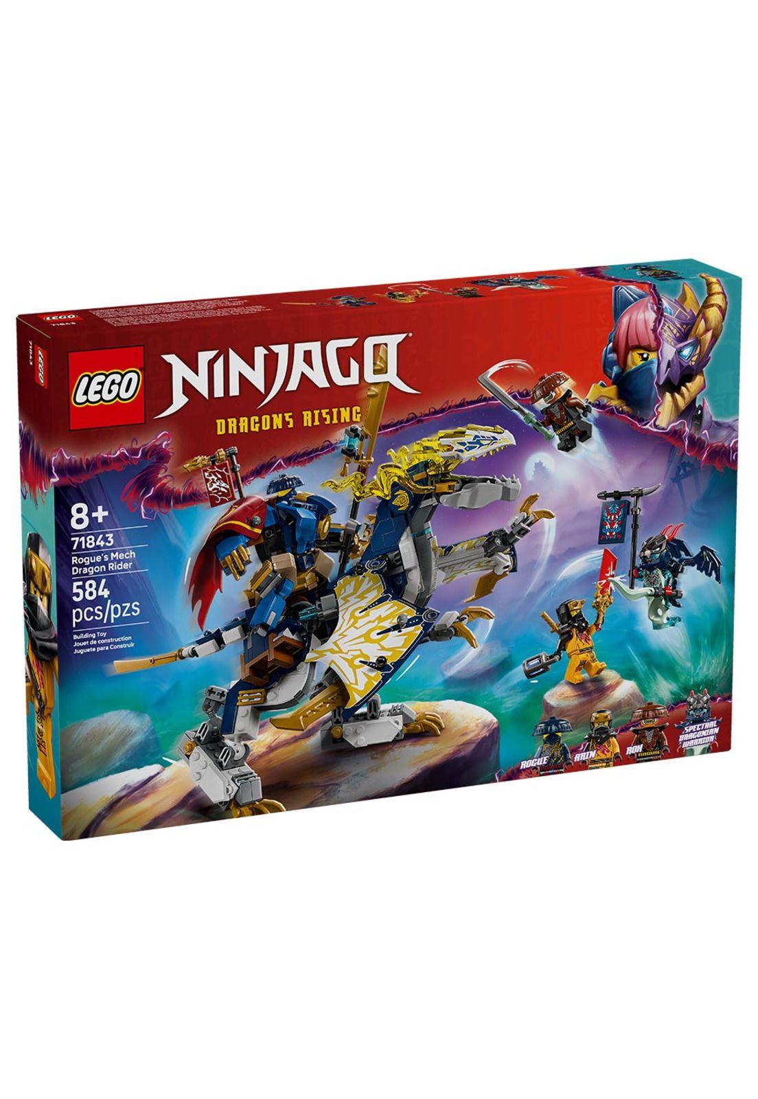 LEGO Ninjago - Mech de Rogue y Dragón - 71843-8