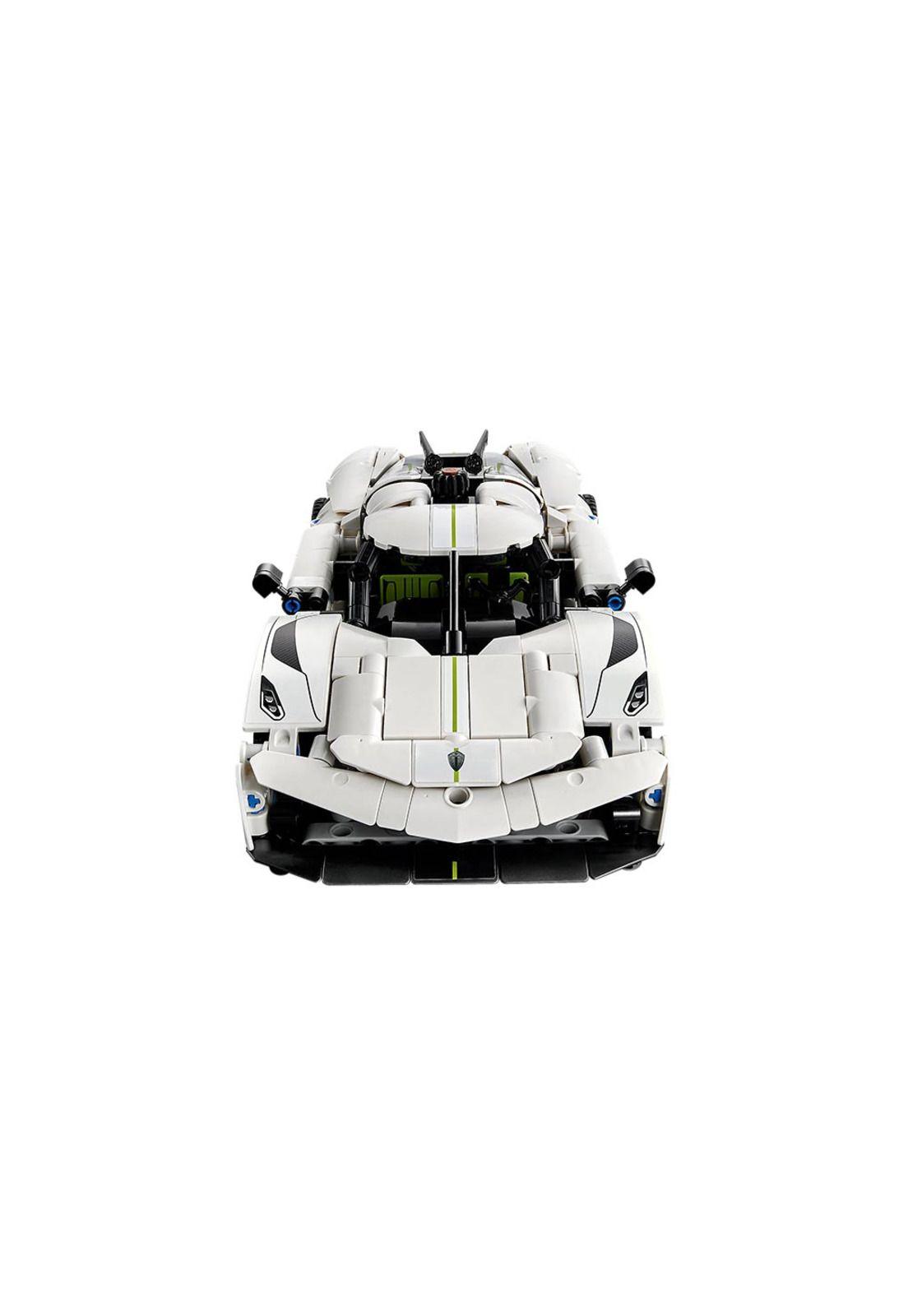 LEGO Hiperauto Koenigsegg Jesko Absolut Blanco - 42184-3