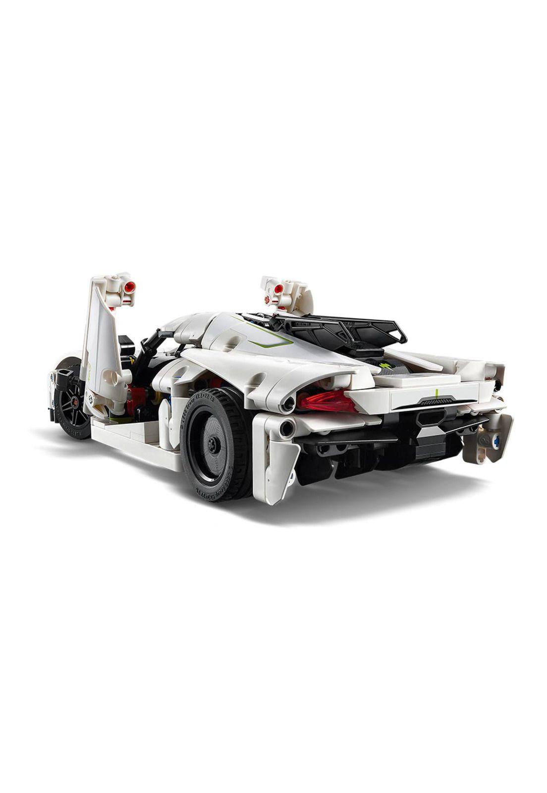 LEGO Hiperauto Koenigsegg Jesko Absolut Blanco - 42184-4