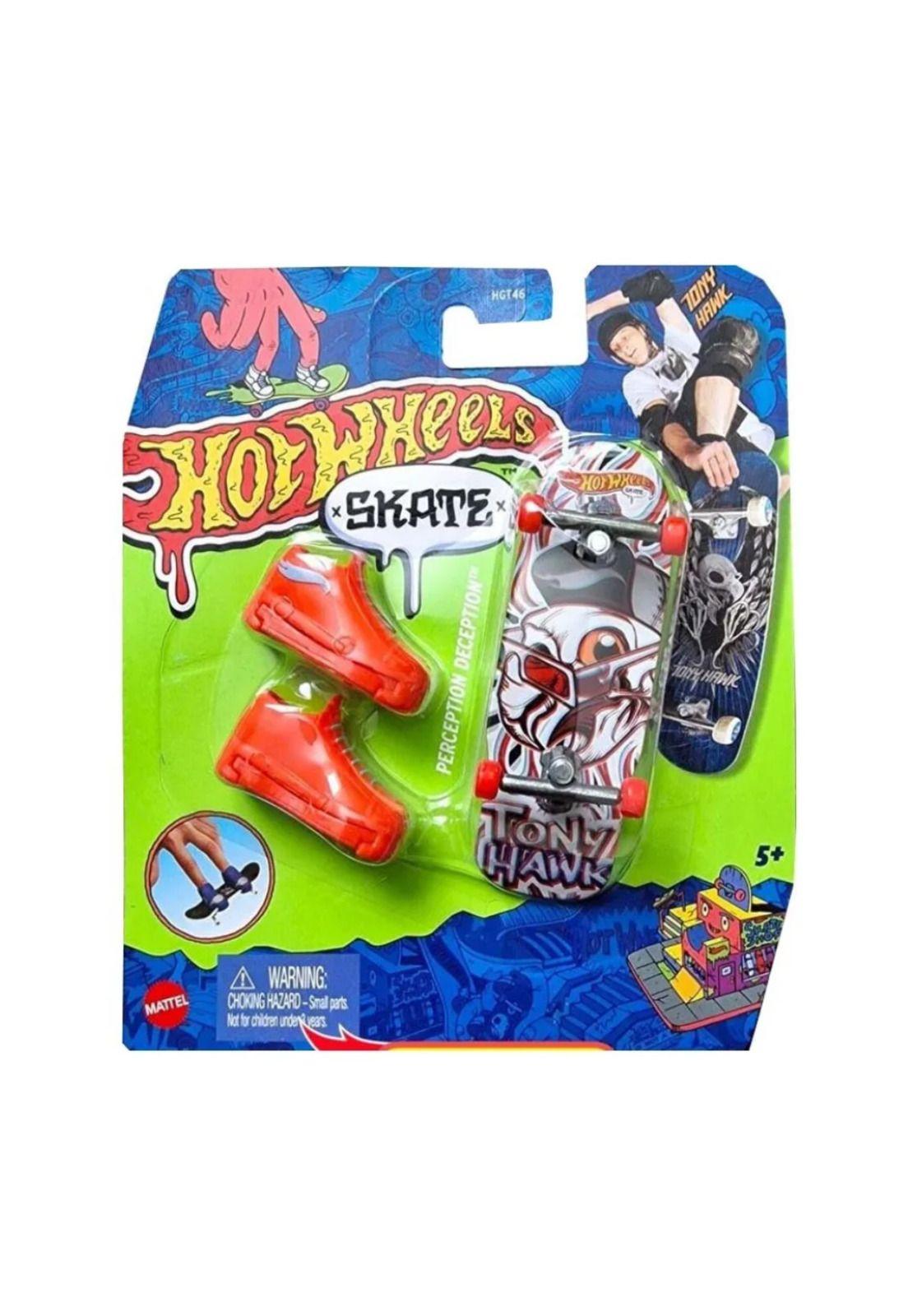 Hot Wheels Patineta de Skate con Tenis Aleatorio-6