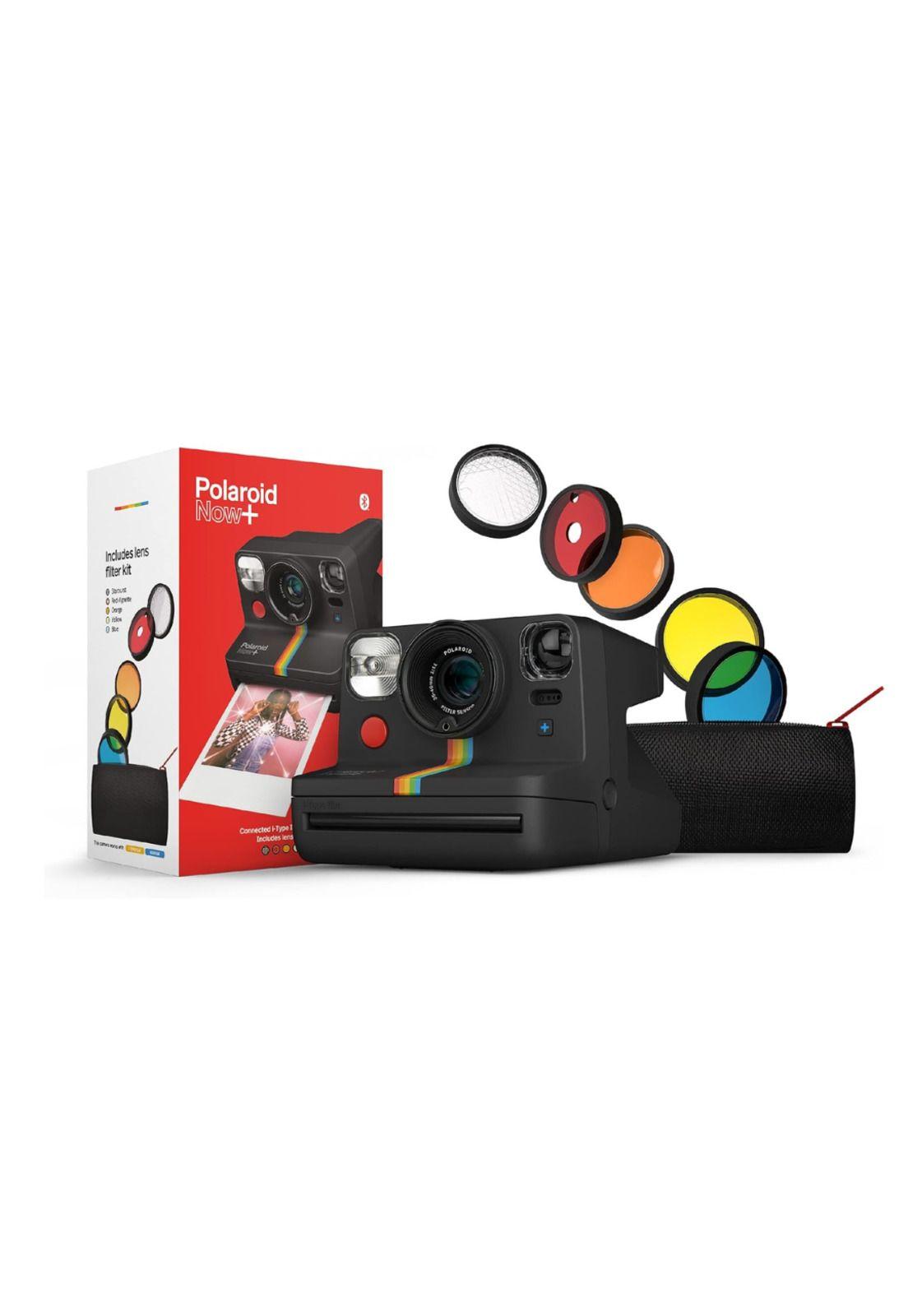 Cámara Polaroid Now+ i-Type + juego de filtros (Black)-0