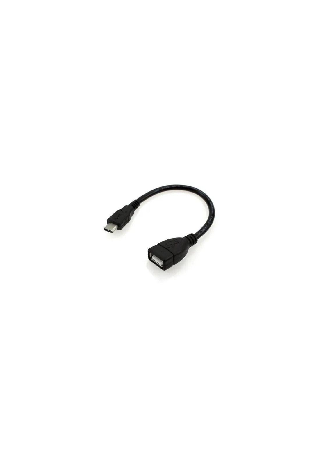 Adaptador USB-C a USB hembra - Negro-0