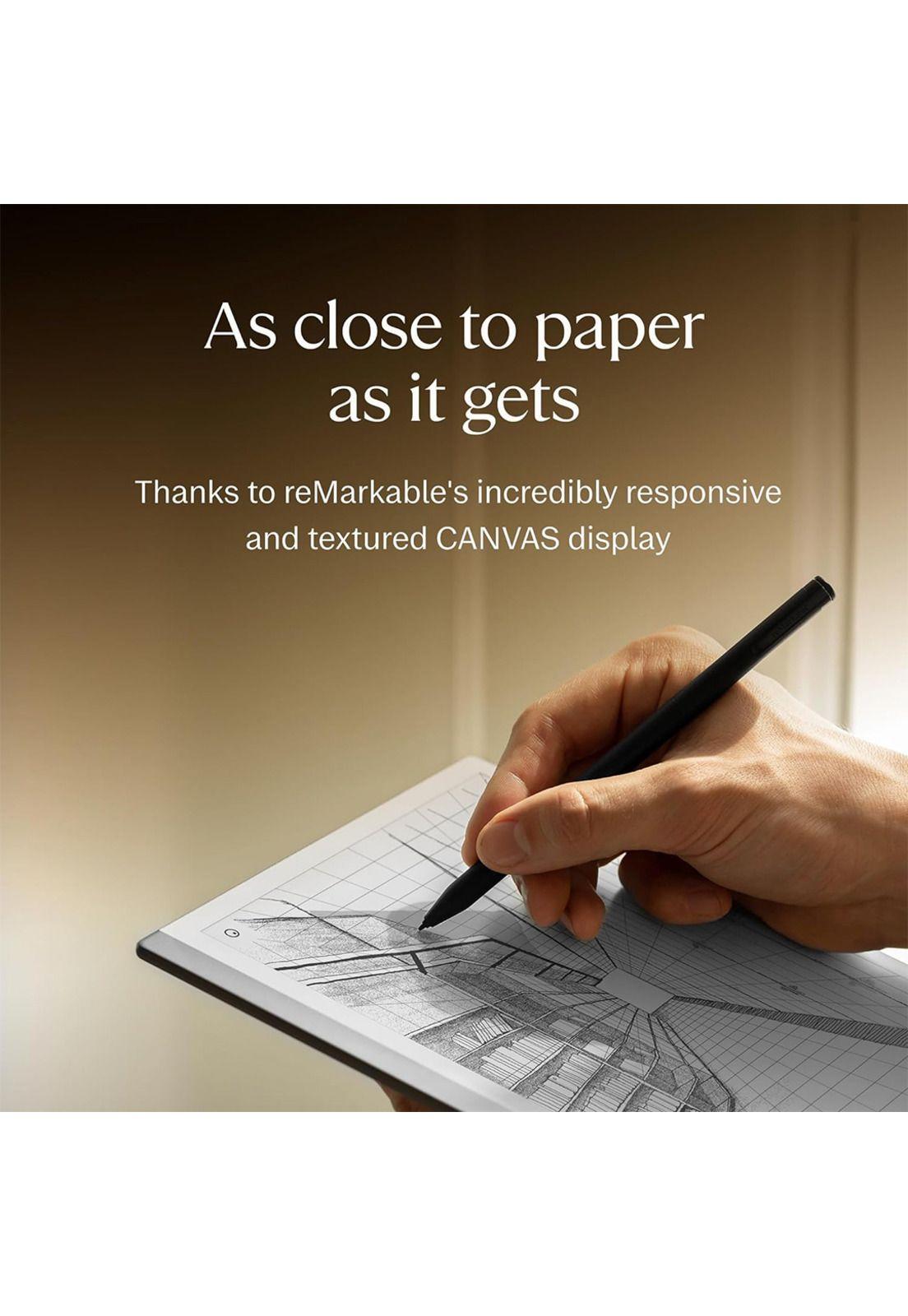 Kit Tableta reMarkable 2 + Marker Plus + Book Folio Negro-2