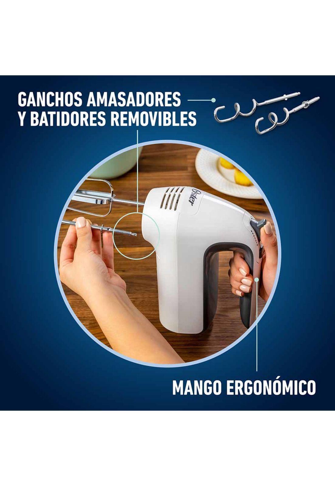 Oster Batidora de Mano 6 Velocidades y Función Turbo FPSTHM3532-3