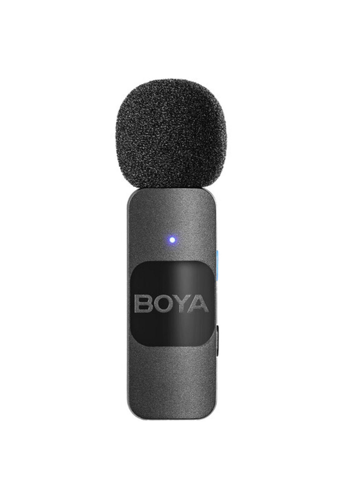 Boya BY-V2 Micrófono Inalámbrico Doble Ultra Compacto y Portable 2.4GHz Conector Lightning-2