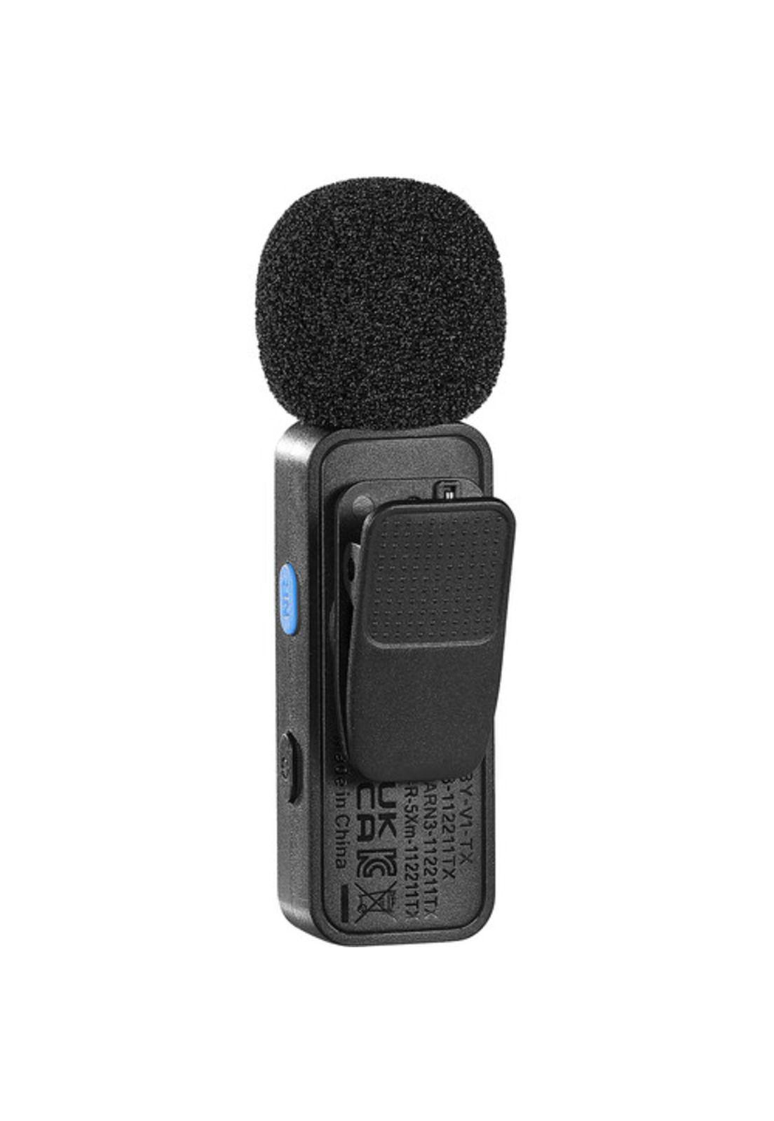 Boya BY-V2 Micrófono Inalámbrico Doble Ultra Compacto y Portable 2.4GHz Conector Lightning-4