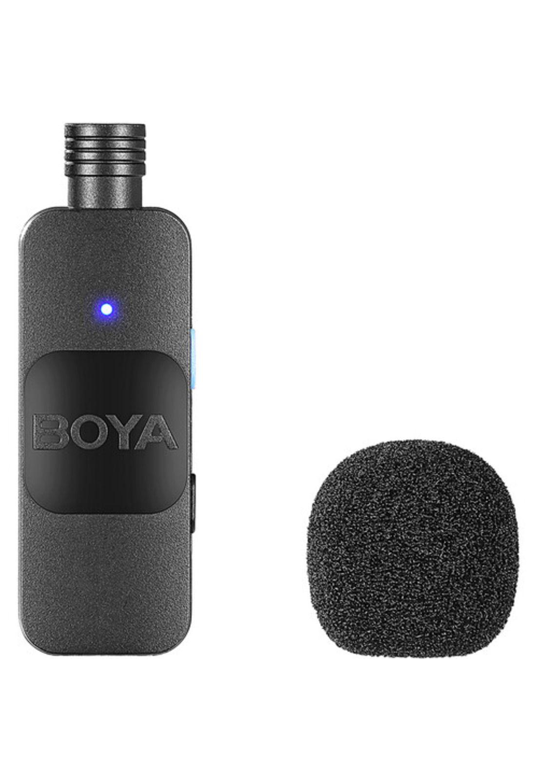 Boya BY-V2 Micrófono Inalámbrico Doble Ultra Compacto y Portable 2.4GHz Conector Lightning-5