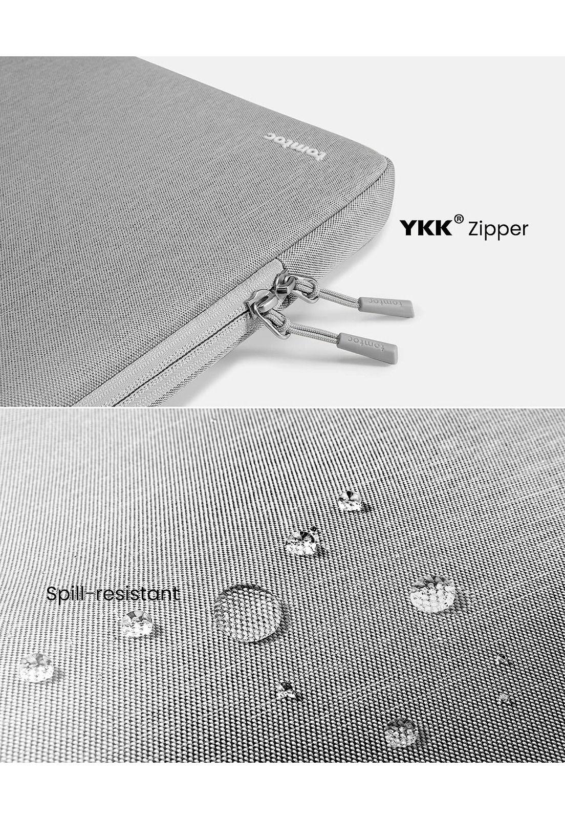 Tomtoc 360 Protective Laptop Sleeve for 13.5" Spill - Resistant Notebook Case-6