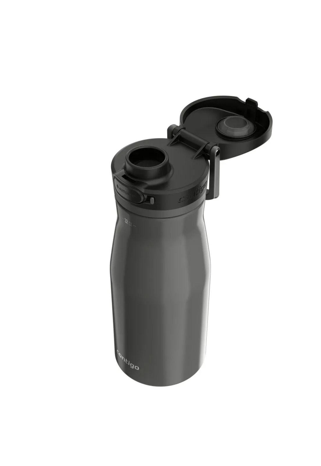 Contigo Jackson Chill 2.0 Autopop Botella de Agua Acero Inoxidable 946ml - Gris-3
