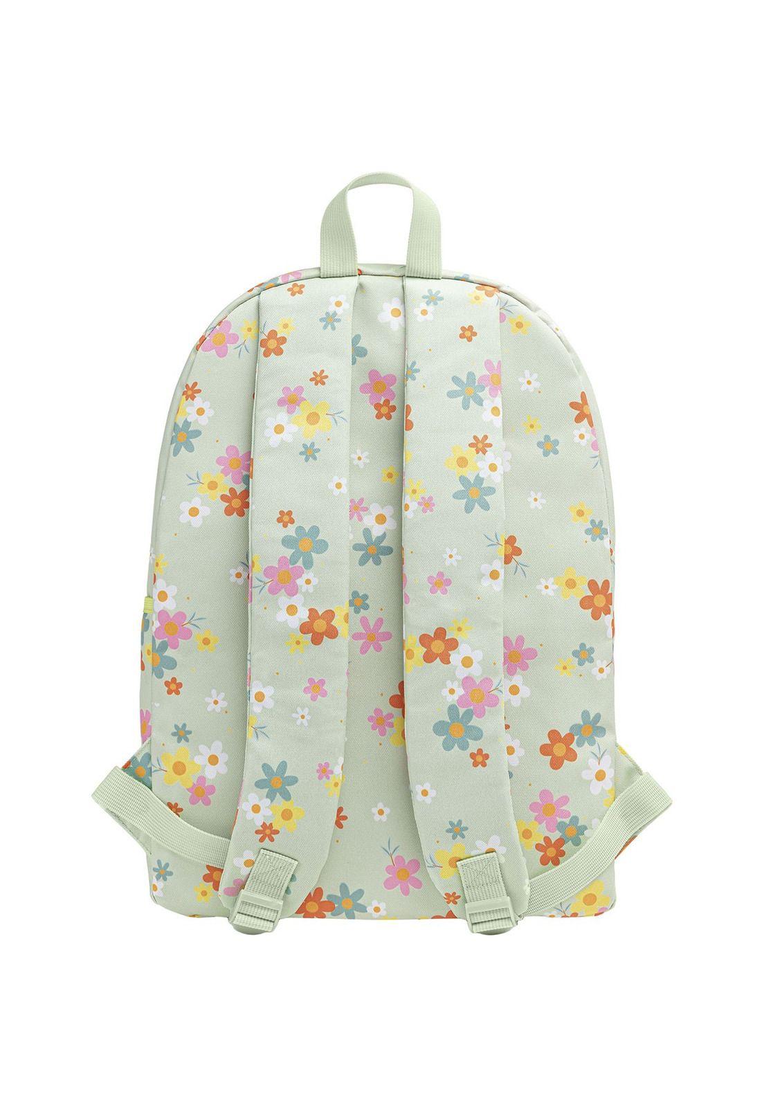 Tilibra Mochila Floral 29x43x12cm-3