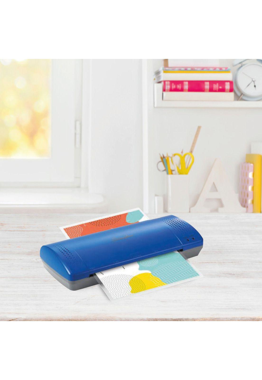 Plastificadora de Papeles A4/Carta Inspire Plus 22,8 cm Swingline - Azul-1