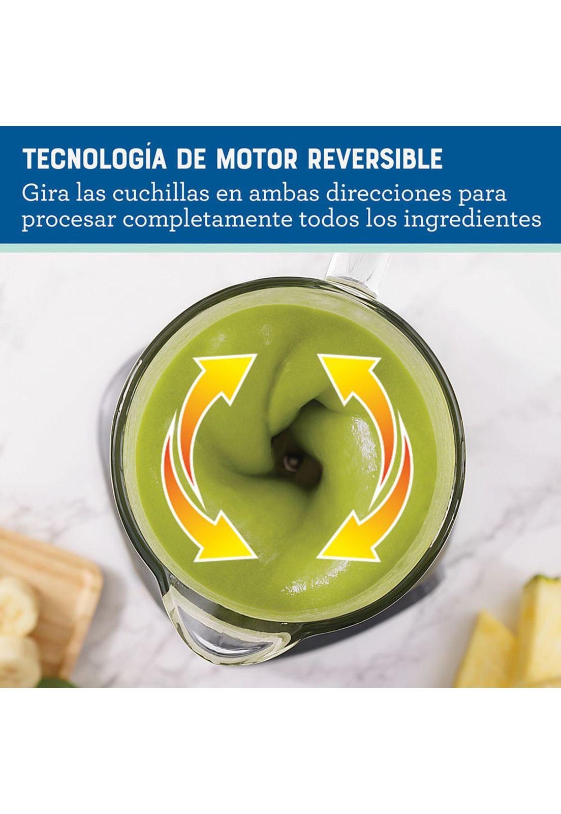 Oster Licuadora Roja con Vaso BlendNGo 1.7L-5