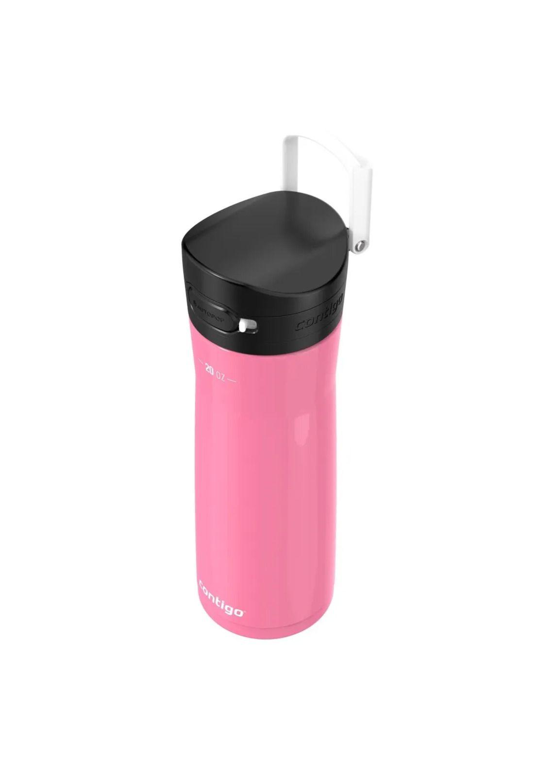 Contigo Jackson Chill 2.0 Autopop Botella de Agua Acero Inoxidable 590ml - Rosado-3