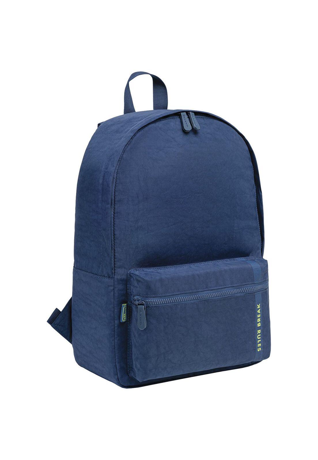 Tilibra Mochila Young Azul 29x41x12cm-5