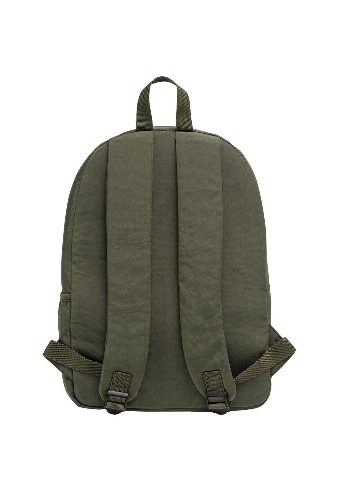 Tilibra Mochila Escolar Youg Verde Militar 29x41x12cm-4