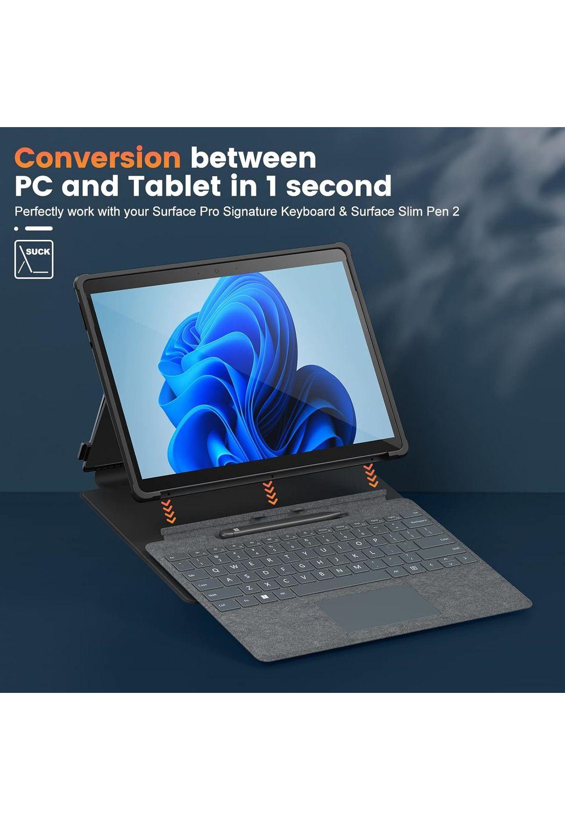 Funda INFILAND para Microsoft Surface Pro 8 de 13" - Negro-6