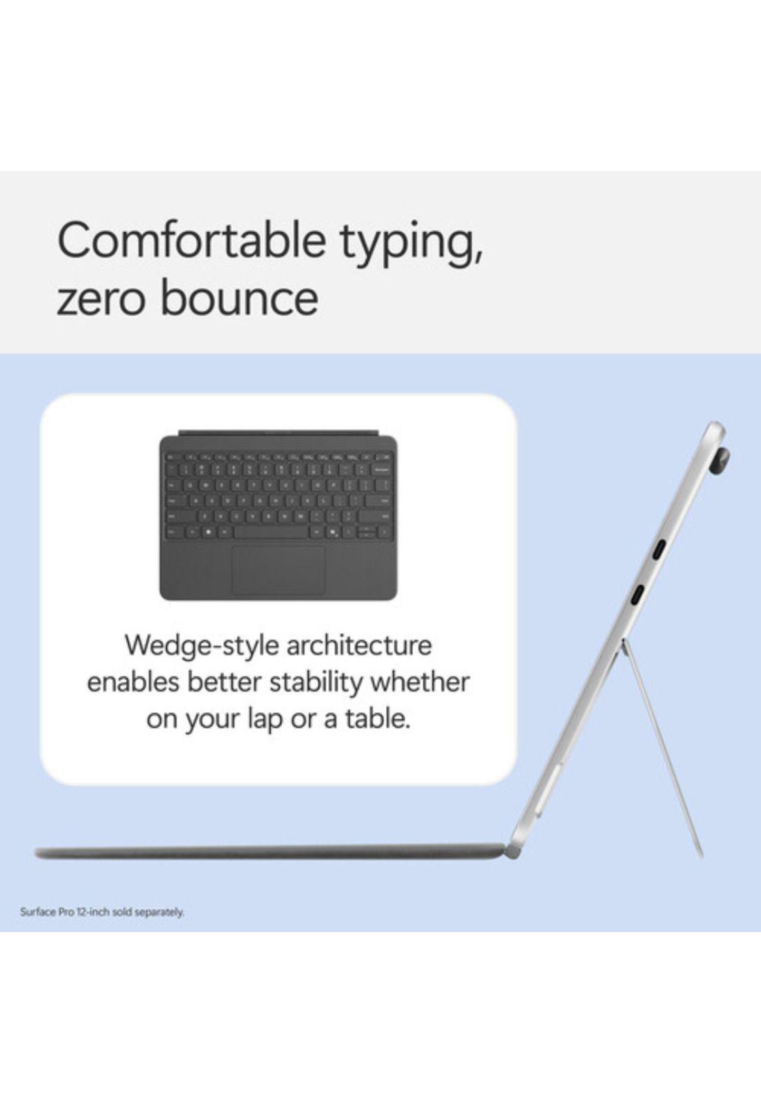 Surface Pro Cobertor Teclado Inglés para Surface Pro 12" - Slate-5