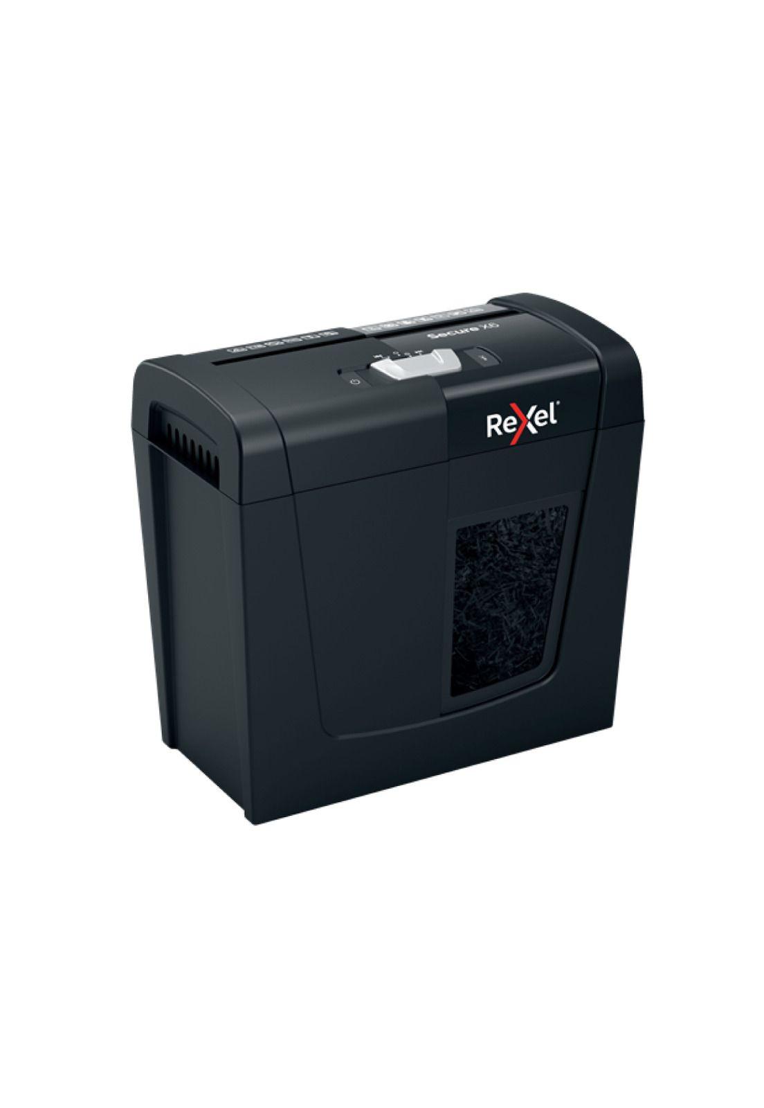 Trituradora Rexel Secure X6 Challa 4x40mm P4 100 Hojas 10L-2