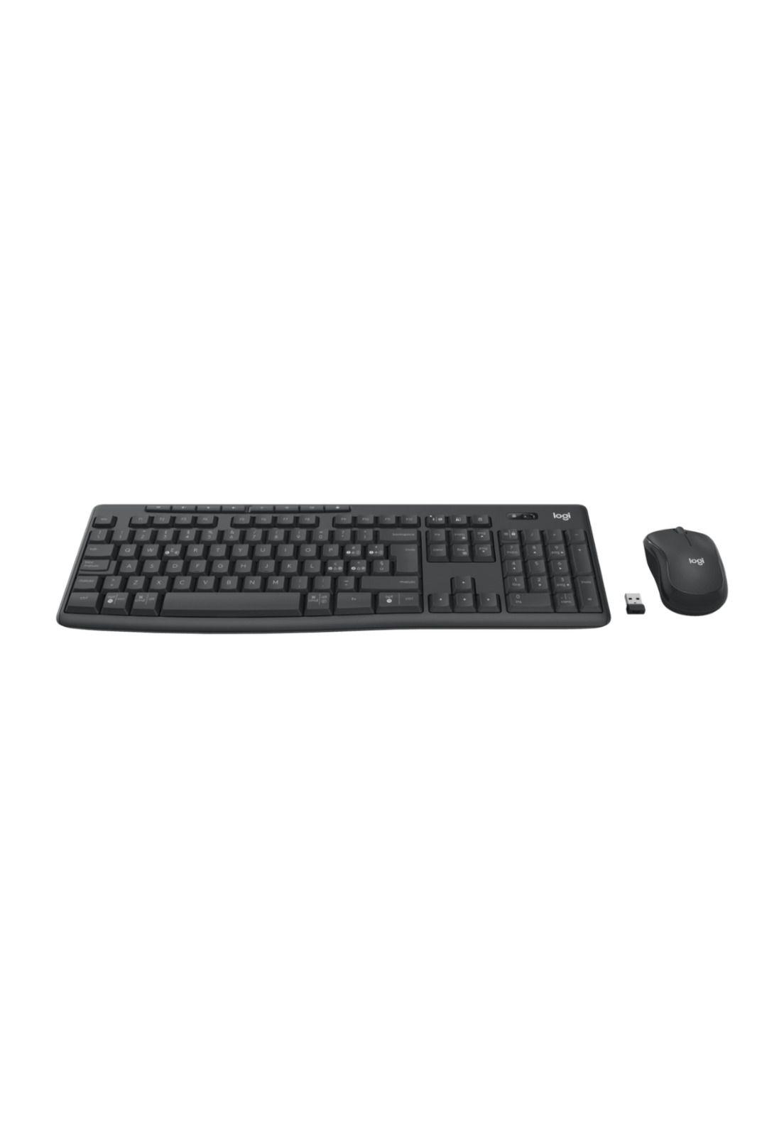 Logitech Kit Mouse y Teclado MK370 Español Negro-2