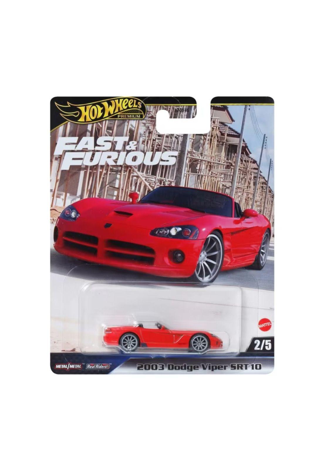 Hot Wheels Rápidos y Furiosos 2003 Dodge Viper SRT-10-0