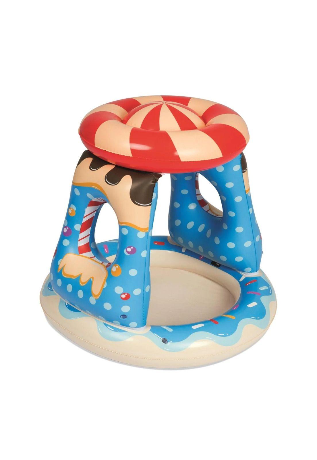 Piscina Inflable Con Techo Para Bebés 91x91x89 cm - 52270-1