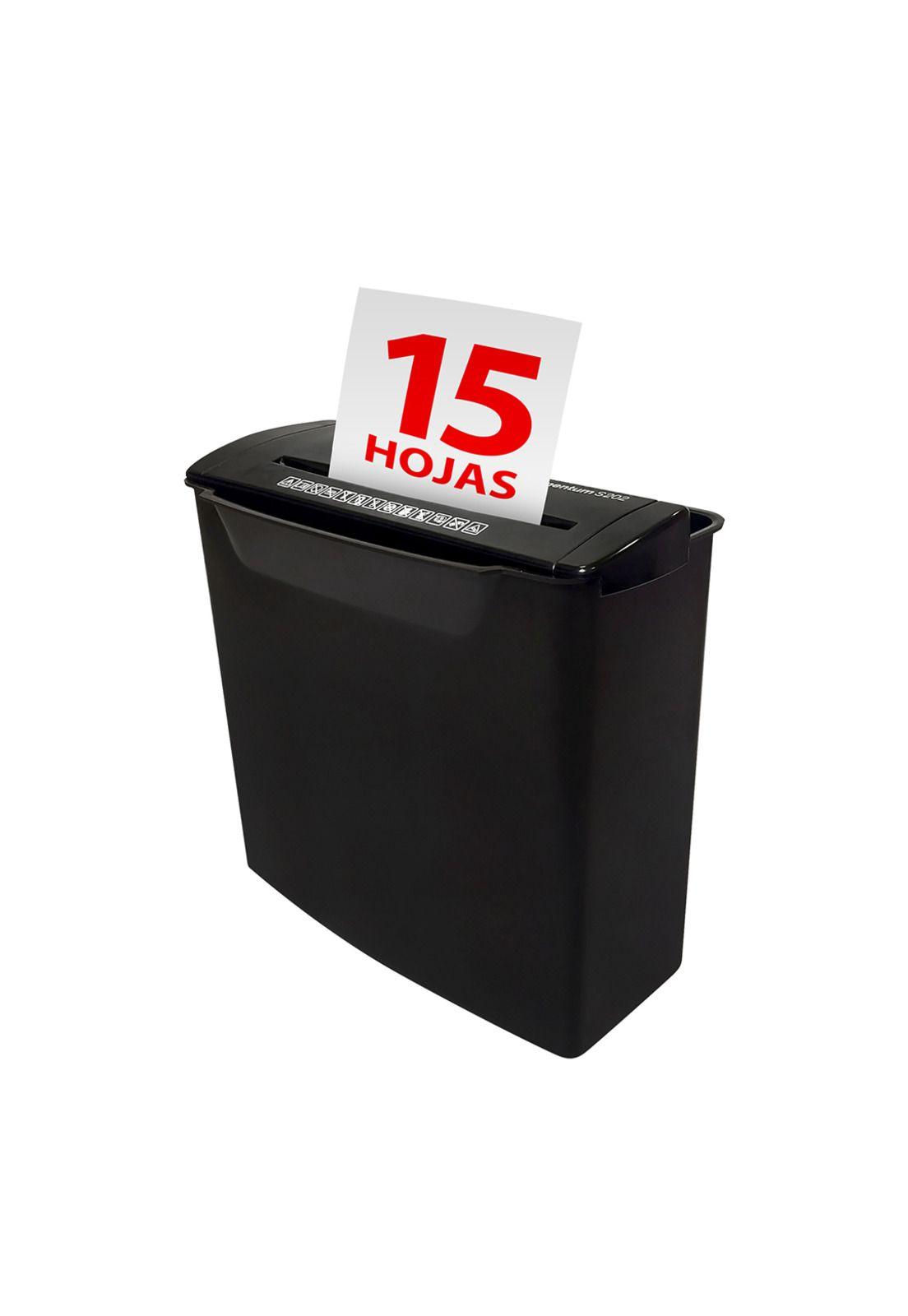 Trituradora Rexel Momentum S202 Tira 6mm P2 5 Hojas 9L-2