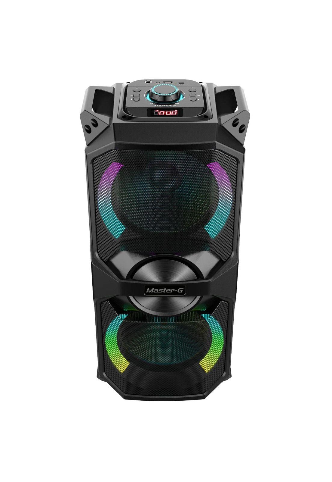 Master-G Parlante Karaoke Bluetooth Luxor 6,5'' x2 con Micrófono-3