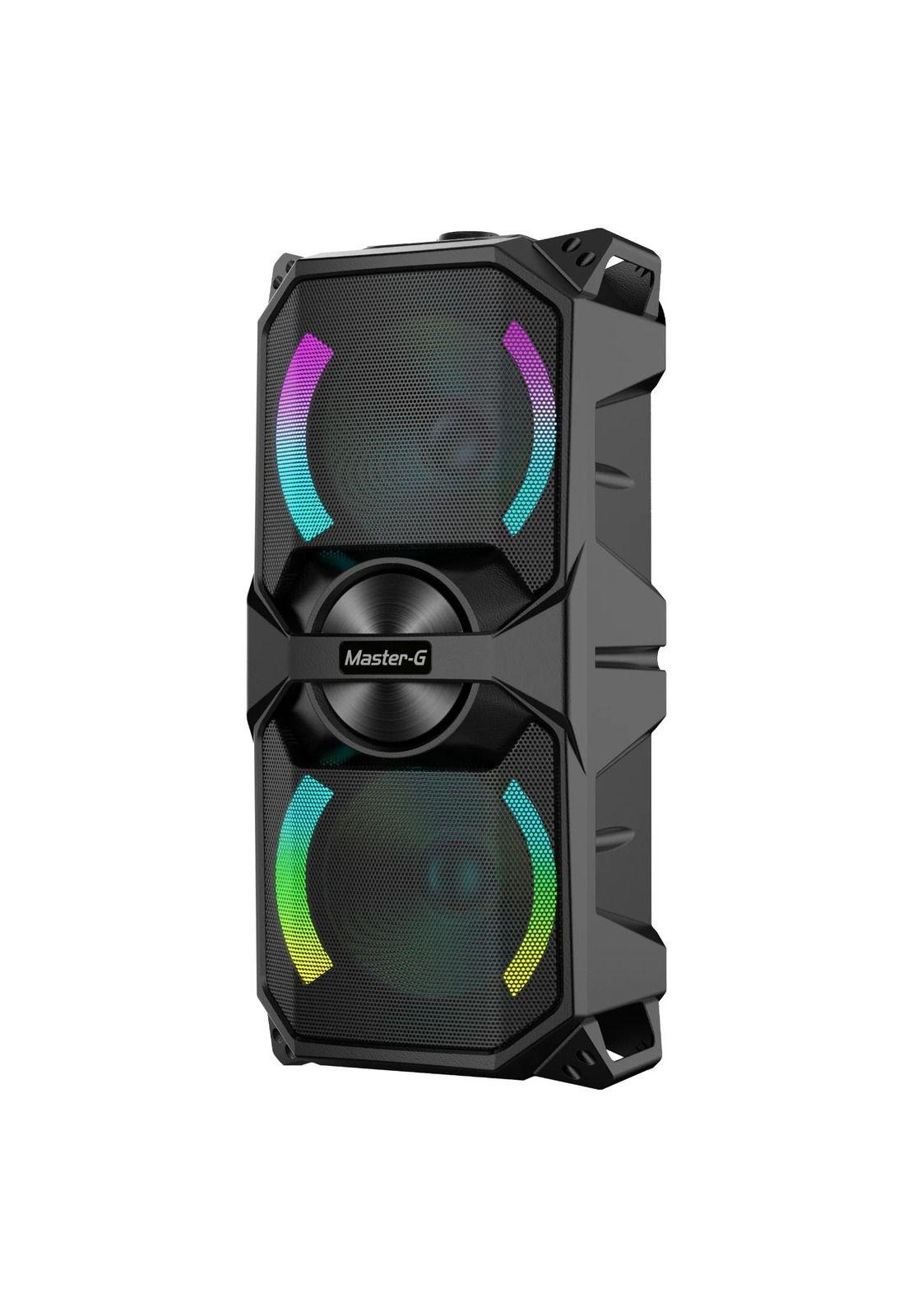 Master-G Parlante Karaoke Bluetooth Luxor 6,5'' x2 con Micrófono-4