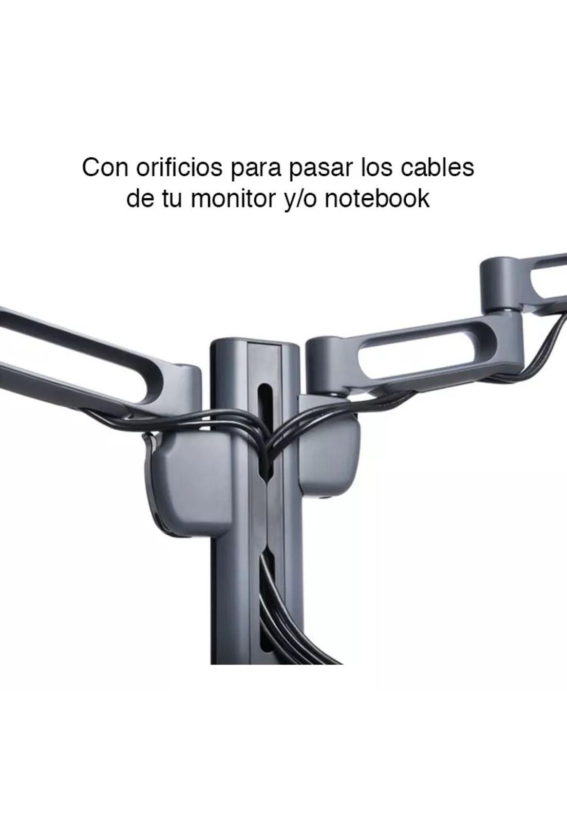 Brazo Doble para Monitores de hasta 24" y 1 Notebook de hasta 15.6" Kensington-8