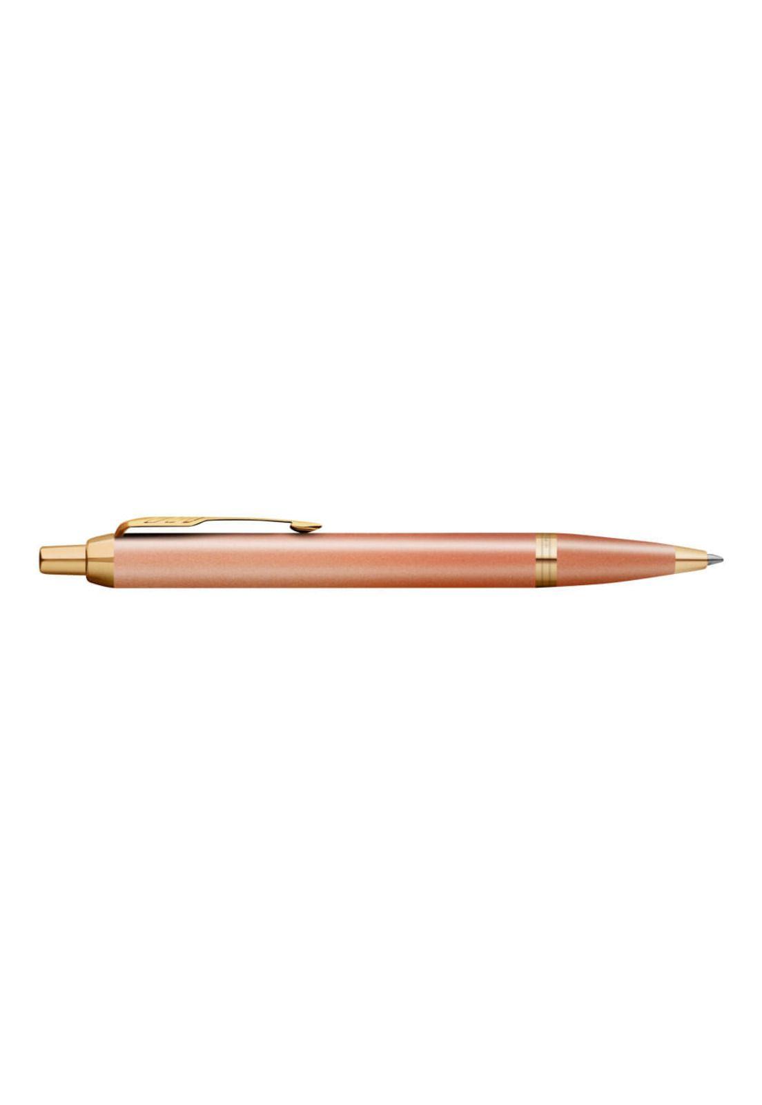 Parker IM Writing Rituals Bolígrafo Punta Media Acabado Naranja Degradado y Adornos Dorados-2