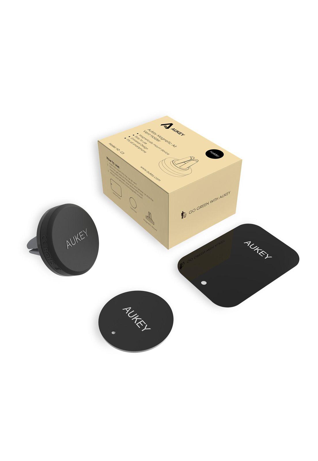 AUKEY Soporte Smartphone Magnético Negro - HD-C5-1