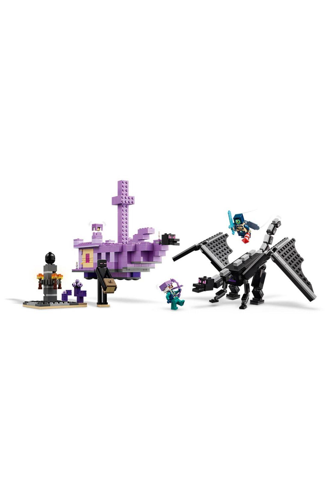 LEGO Minecraft El Dragón Ender y el Barco del End - 21264-3