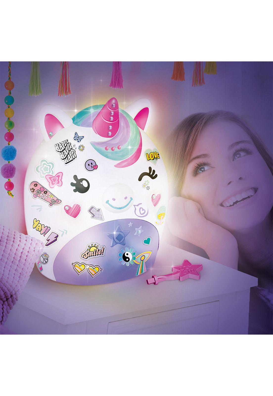 Lámpara DIY Unicornio con Decoración Secreta-3