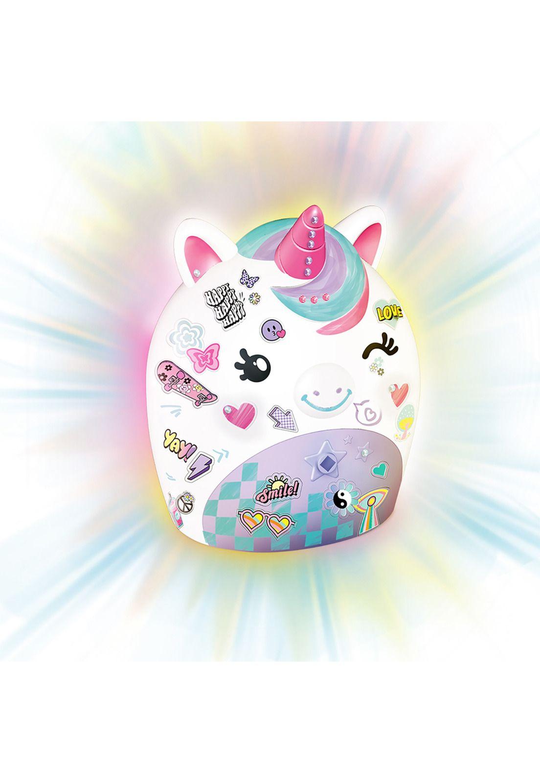 Lámpara DIY Unicornio con Decoración Secreta-6