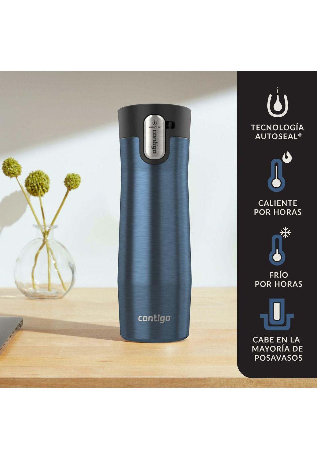 Contigo WestLoop Autoseal Mug al Vacío 591ML - Azul Metalizado-4