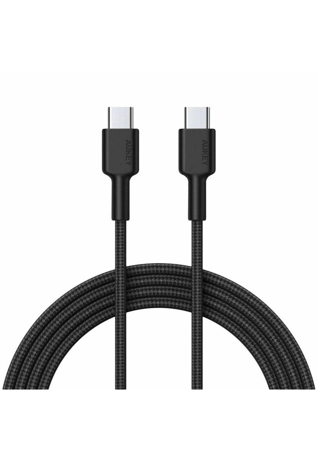 AUKEY Cable USB-C a USB-C 0.9m 60W Negro - CB-CD45-B-0