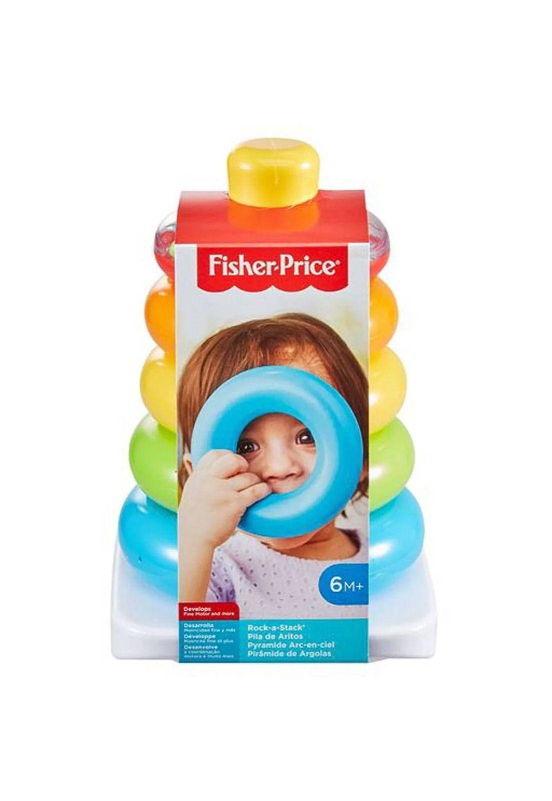Fisher Price Juguete para Bebes Pila de Aritos-3